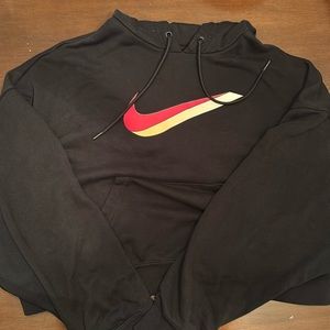 Nike hoodie cropped